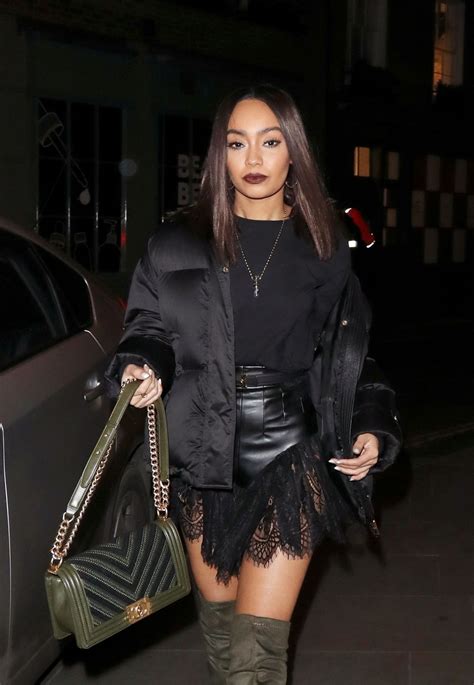 Leigh Anne Pinnock Night Out At Cantina Laredo Restaurant In London