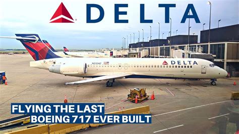 Delta Boeing 717 200 Economy Chicago Detroit Youtube