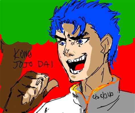 You Thought It Was Dio But It Was Me Jojo Drawception