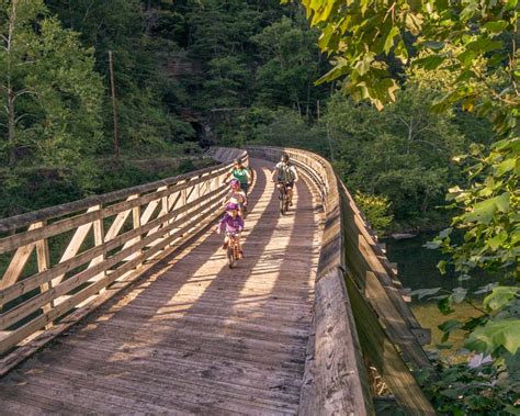 All the available accommodation types are: Greenbrier River Trail State Park