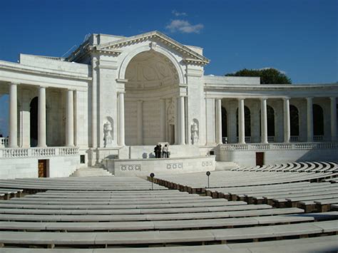 Washington Dc Memorial Amphitheater View From Side Flickr