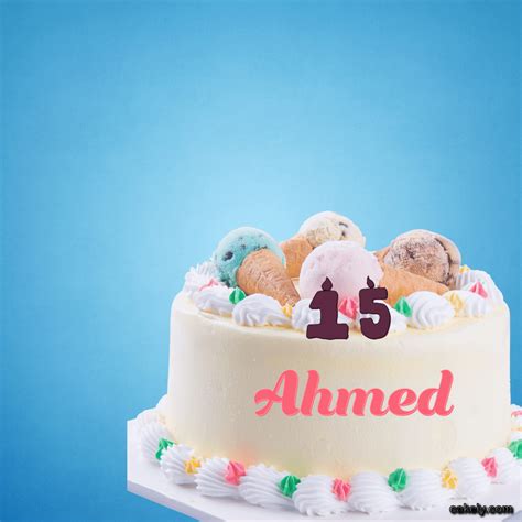 🎂 Happy Birthday Ahmed Cakes 🍰 Instant Free Download