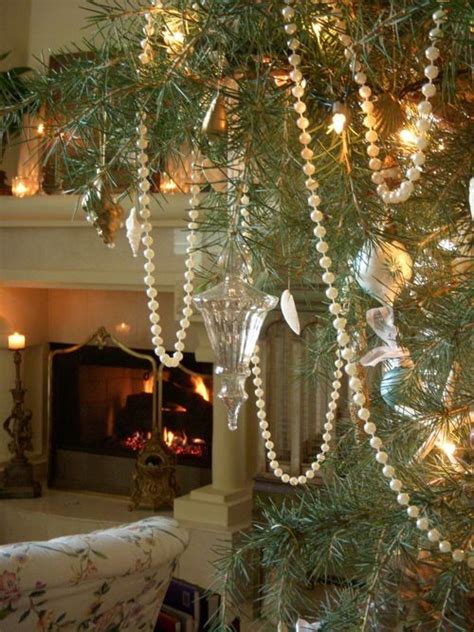 They would also look great in the window or on the wall. Beautiful Christmas Tree and Fireplace | Gold christmas ...