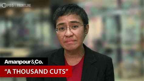 A Thousand Cuts Roundtable Conversation Ft Maria Ressa And Ramona Diaz Amanpour And Company