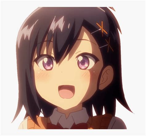 Transparent Anime Smile Png Discord Anime Emoji Png Png Download