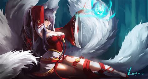 Fondos De Pantalla 2560x1383 Px Ahri Liga De Leyendas 2560x1383 Coolwallpapers 1026788