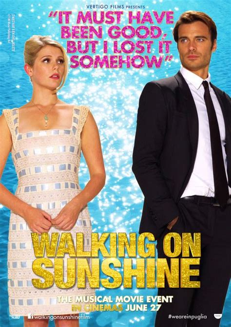 Poster Rezolutie Mare Walking On Sunshine 2014 Poster Pe O Rază De