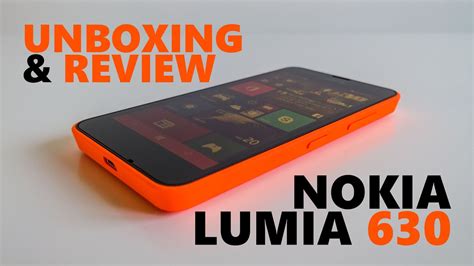 Unboxing E Recensione Nokia Lumia 630 Con Windows Phone 81 Youtube