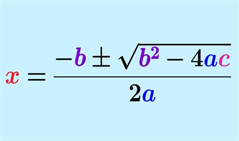 Solving Quadratic Equations With The Quadratic Formula Neurochispas