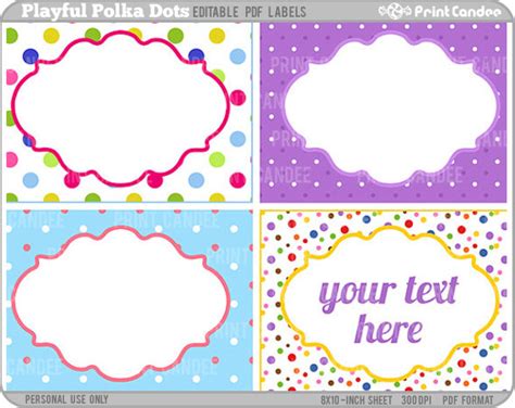 5 Best Images Of Free Editable Printable Labels Templates Free