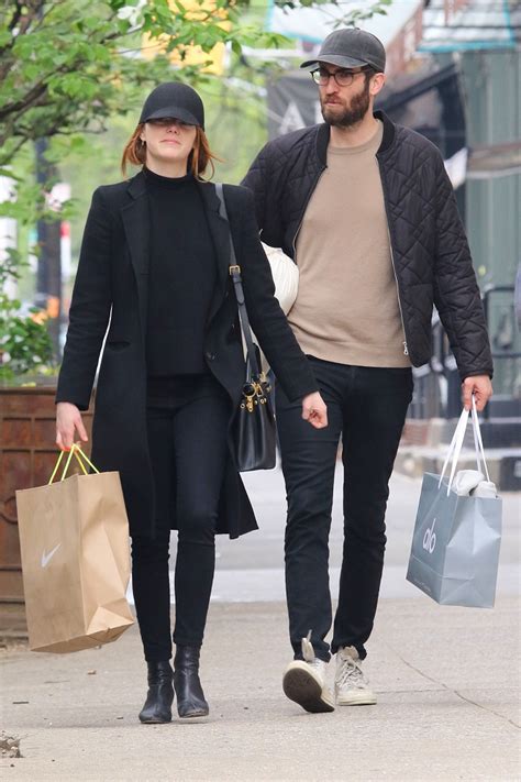They have a daughter named louise jean. Emma Stone and boyfriend Dave McCary shopping in New York ...