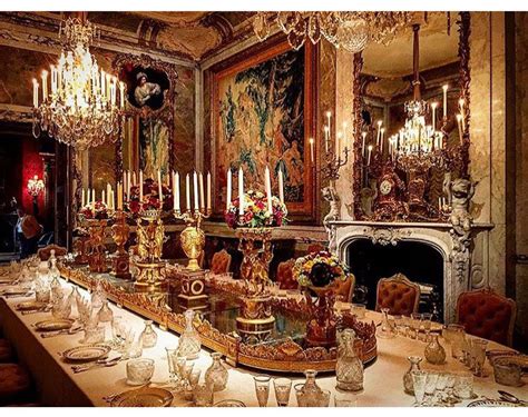 Lunch options include sandwiches, soup and salads. Waddeson Manor- england | Dining room design, French style ...