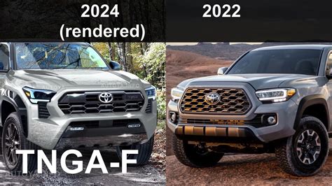 2024 Toyota Tacoma Unofficially Flaunts Colorful New Generation Trd Pro