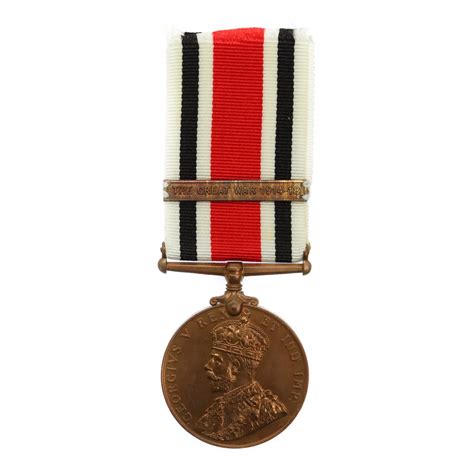 George V Special Constabulary Long Service Medal Clasp The Great War