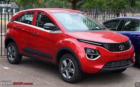 Tata Nexon Facelift Spied Edit Launched At Rs 695 Lakh Team Bhp
