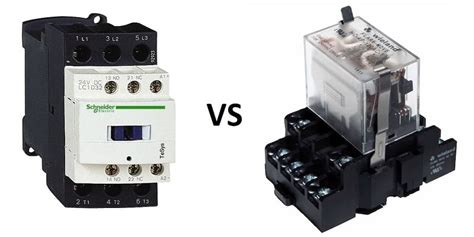 Contactors Versus Relays Differences And Applications Technical