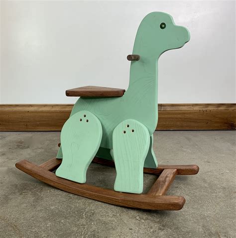 Childs Rocking Dinosaur Dino Rocker Out Of The Box