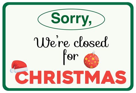 4 Best Free Printable Christmas Signs