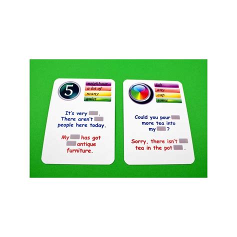 Creativo Fun Card English Countable And Unc