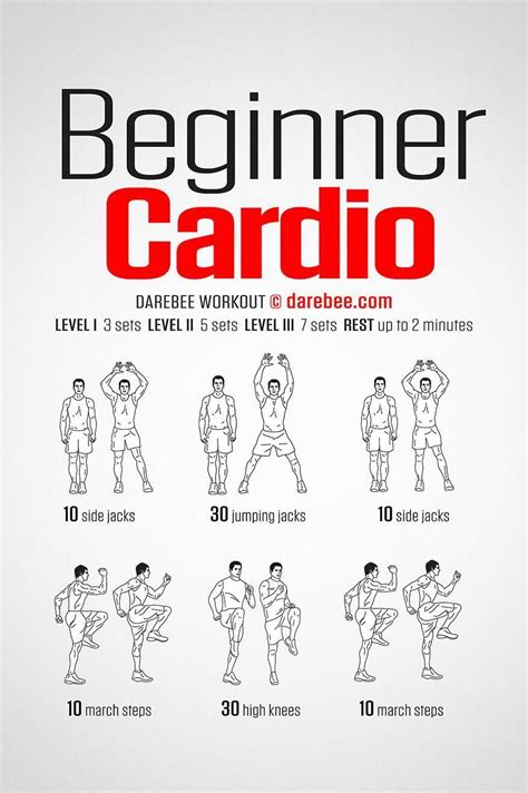 Beginner Cardio Is A Difficulty Level Ii Workout That S Just Perfect For Getting Back Into Card