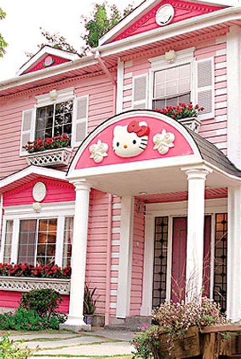 House Paint Combination From Dark Color To Pastel Color Pink Dark