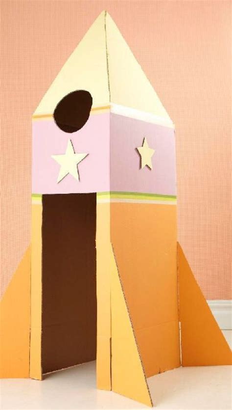 Mommo Design 6 Diy Cardboard Toys Cardboard Rocket Diy For Kids