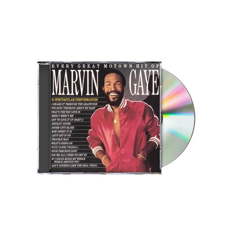 marvin gaye every great motown hit cd udiscover music
