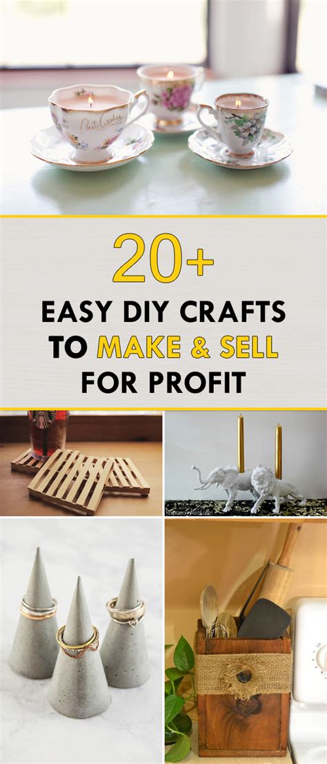 20 Easy Diy Crafts To Make And Sell For Profit