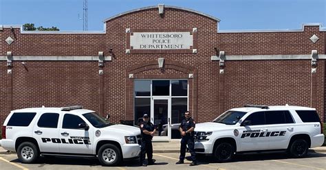 Whitesboro Police Department Values City Of Whitesboro Texas