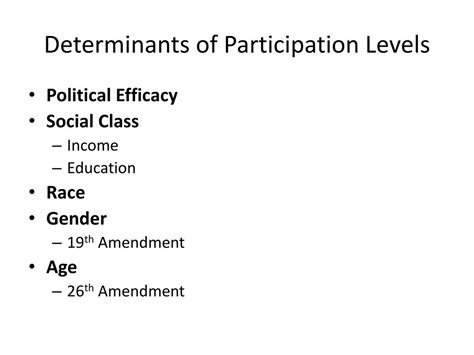 Ppt Political Participation Powerpoint Presentation Free Download