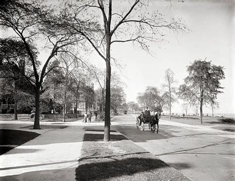 Chicago Year 1905lake Shore Drive Lincoln Parkold Chicago Wall Art