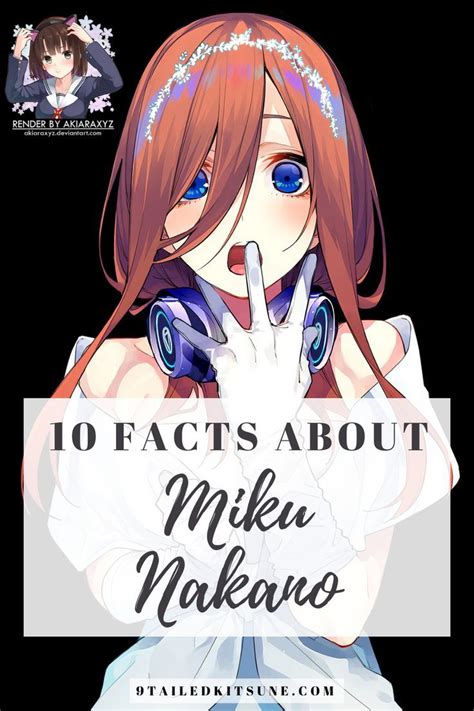 10 Facts About Miku Nakano You Should Know Upcoming Anime Miku