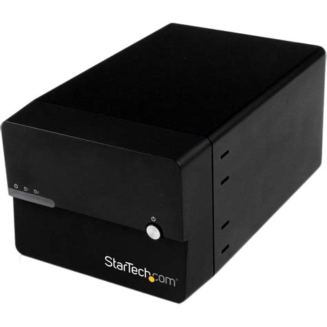StarTech 2 Bay USB 3 0 RAID Enclosure With UASP S3520BU33ER B H