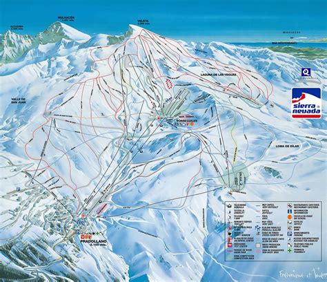 Sierra Nevada Trail map - Freeride