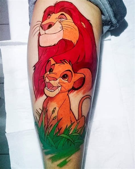 Lion King 2 Tattoos
