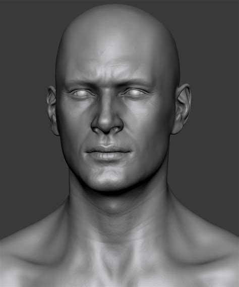 Realistic Male Head Sculpt Finished Projects Blender Artists Community