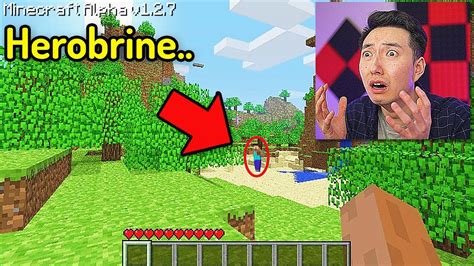 Testing Scary Minecraft Myths That Are 100 Real Herobrine Sighting