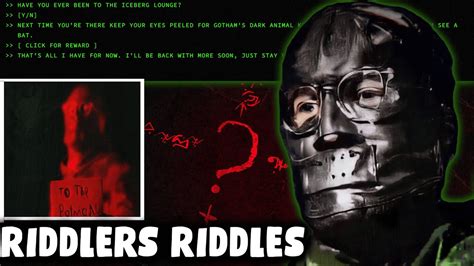 I Try Solving Riddlers Riddles From The Batman Movie Youtube