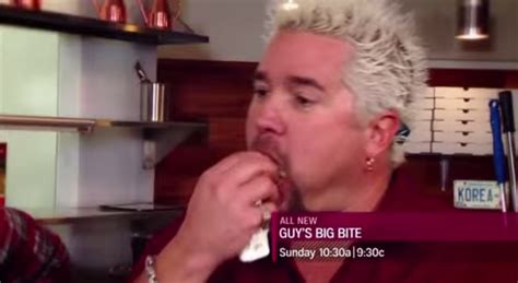 this video of guy fieri eating in slow motion will bring you to tears thought catalog