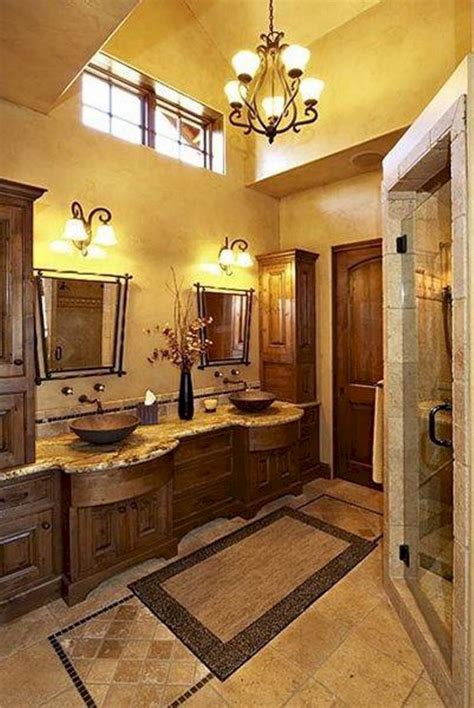 65 Luxurious Master Bathroom Design Ideas For Amazing Homes Tuscan Bathroom Decor Tuscan
