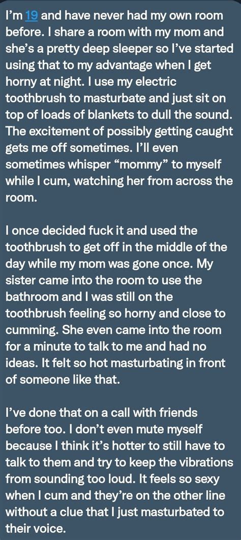Pervconfession On Twitter She Loves Masturbating With Her Toothbrush