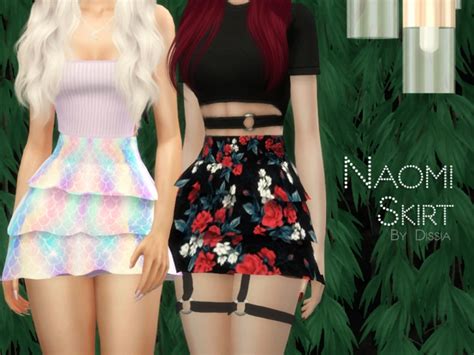 Naomi Skirt By Dissia At Tsr Sims 4 Updates