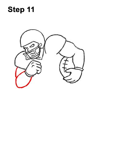 How to Draw a Football Player VIDEO & Step-by-Step Pictures