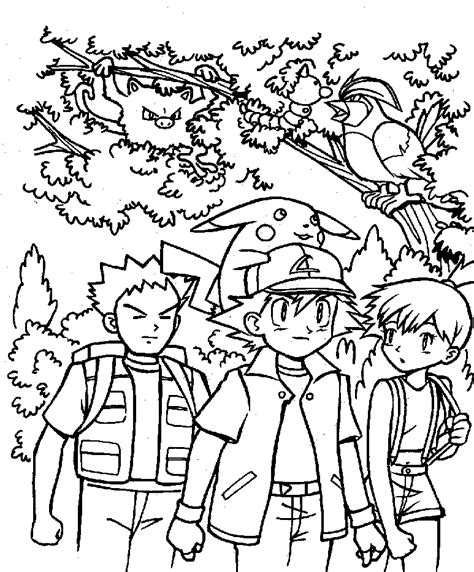 Pokémon Quest Coloring Pages : Pokemon Coloring Page Tv Series Coloring