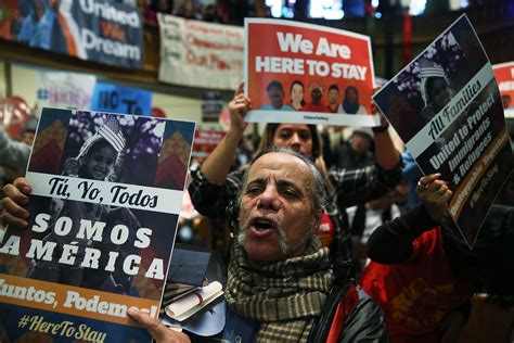 Protesters Rally Against Trump S Anti Immigrant Rhetoric Plan Cbs News