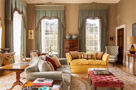 12 beautiful gray kitchen cabinets. IRISH COUNTRY HOUSE - Traditional - Living Room - London ...
