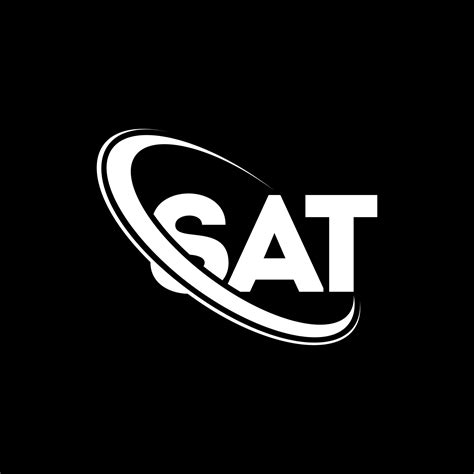 Logotipo Sentado Carta Sat Diseño Del Logotipo De La Letra Sat