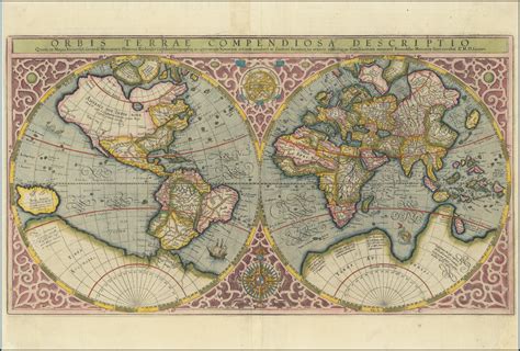 Orbis Terrae Compendiosa Descriptio Quam Ex Magna Universali Mercatoris