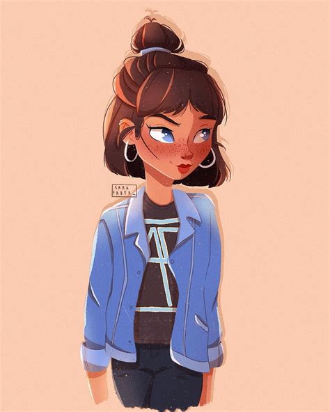 Cartoon Girl Drawing Girls Cartoon Art Cartoon Art Styles Cartoon