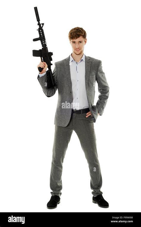 Tommy Gun Gangster Hi Res Stock Photography And Images Alamy